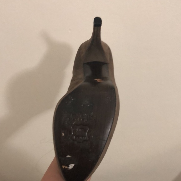 Stuart Weitzman Suede High Heel Ankle Boots Size 6 - Picture 7 of 7